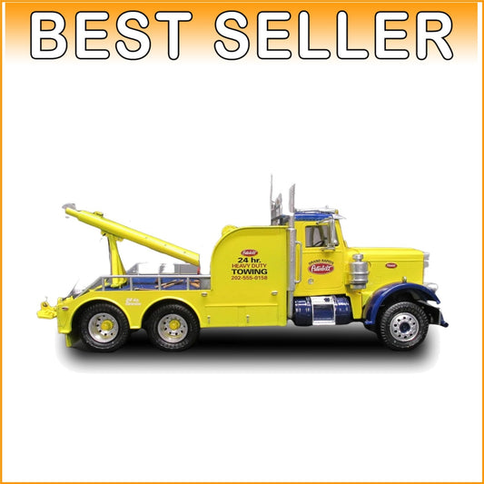 Build and Display the Peterbilt 359 Wrecker Tow Truck - 1/25 Scale Plastic Model