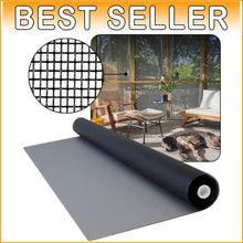 Load image into Gallery viewer, Durable 48x100 ft Charcoal Fiberglass Mesh Screen - Ideal for DIY Applications