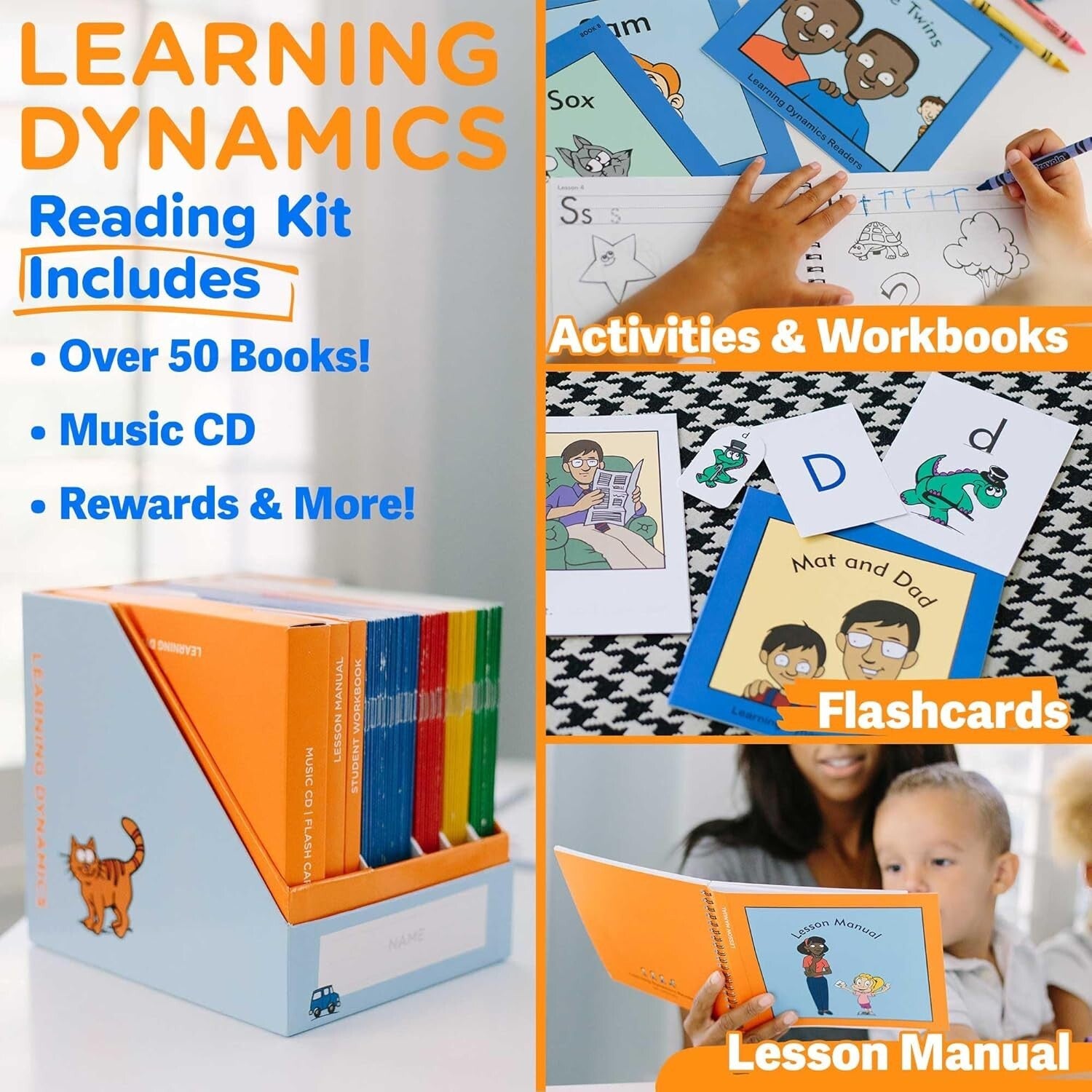 Transformative 4-Week Reading Program - Books, Workbooks & Manipulatives