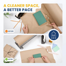 Load image into Gallery viewer, Alloy Steel 36" Paper Dispenser &amp; Cutter - Versatile for Craft and Butcher Paper