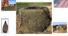 Load image into Gallery viewer, Lightweight 4x5 Knotless Hay Net for Round Bales – Savings &amp; Comfort Combined