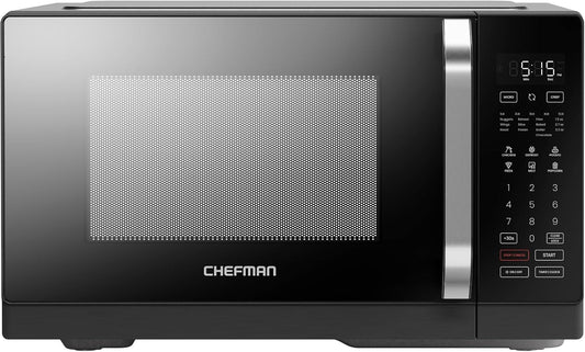 Effortless Cooking with Eco-Friendly Countertop Convection Microwave - 6 Presets