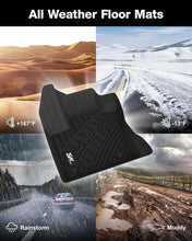 Load image into Gallery viewer, Heavy-Duty Black TPE Floor Mats &amp; Cargo Liners for Ultimate Vehicle Protection