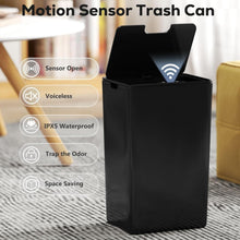 Load image into Gallery viewer, Sleek 4-Gallon Touchless Trash Can Set, Waterproof &amp; Slim Design for Any Room
