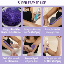 Load image into Gallery viewer, All-in-One Brazilian Waxing Kit for Sensitive Skin - Digital Display &amp; Easy Use