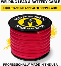 Load image into Gallery viewer, Ultra-Flexible 2/0 AWG Battery Cable - Heavy-Duty Welding Lead for All Vehicles