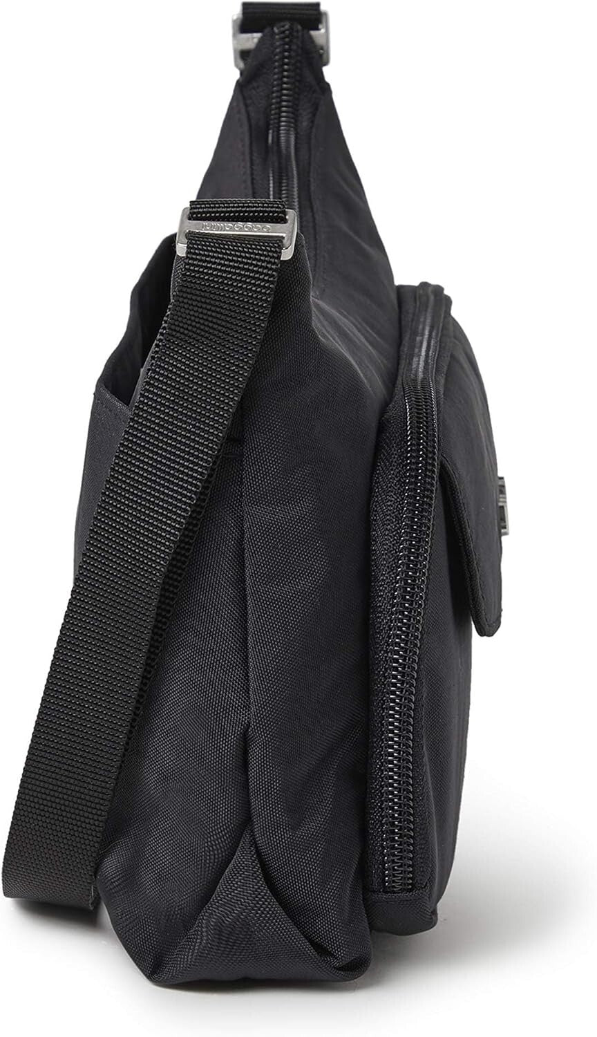 Everyday Crossbody Bag: Compact Nylon Purse with Built-In Wallet & Card Slots