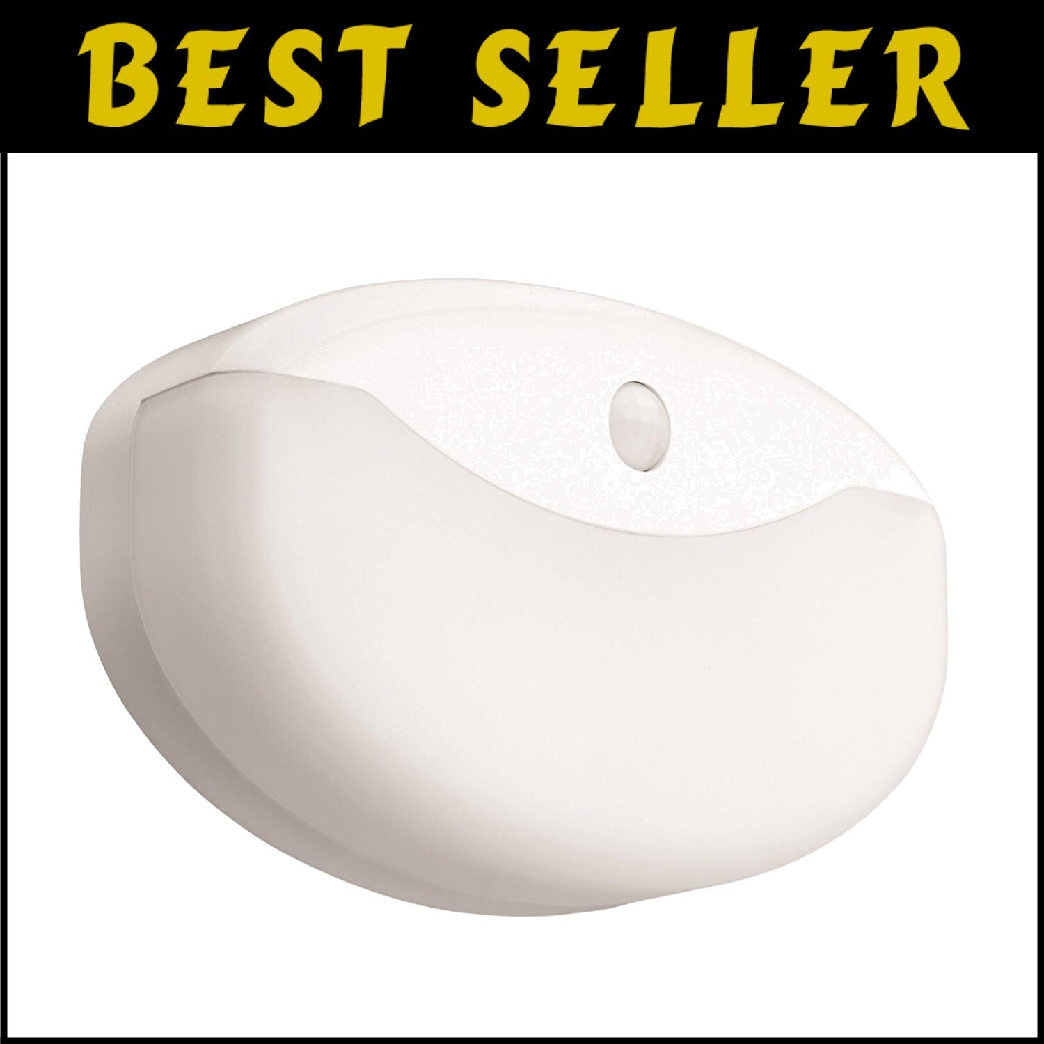 Stylish 7 Inch White LED Ceiling Light with Motion Detection - 50,000 Hour Life