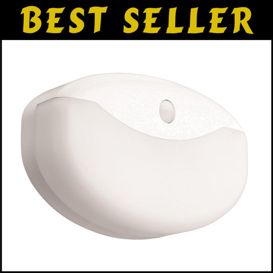 Stylish 7 Inch White LED Ceiling Light with Motion Detection - 50,000 Hour Life