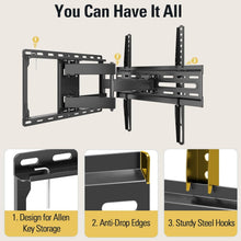 Load image into Gallery viewer, Universal TV Mount for 32-65" TVs - Heavy-Duty, Articulating, 99lbs Capacity