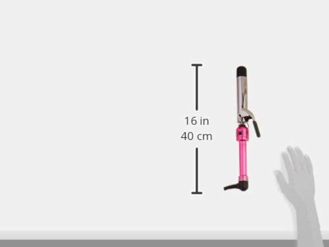 8ft Professional Titanium Curling Iron - Lightweight, Safe & Effective Styling