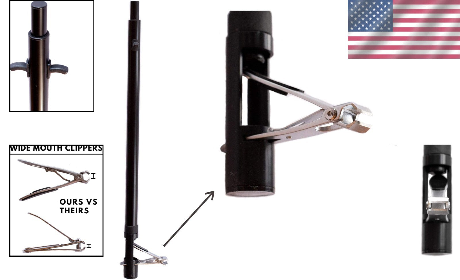 15-Inch Long Handled Toe Nail Clippers for Seniors - Effortless Grooming