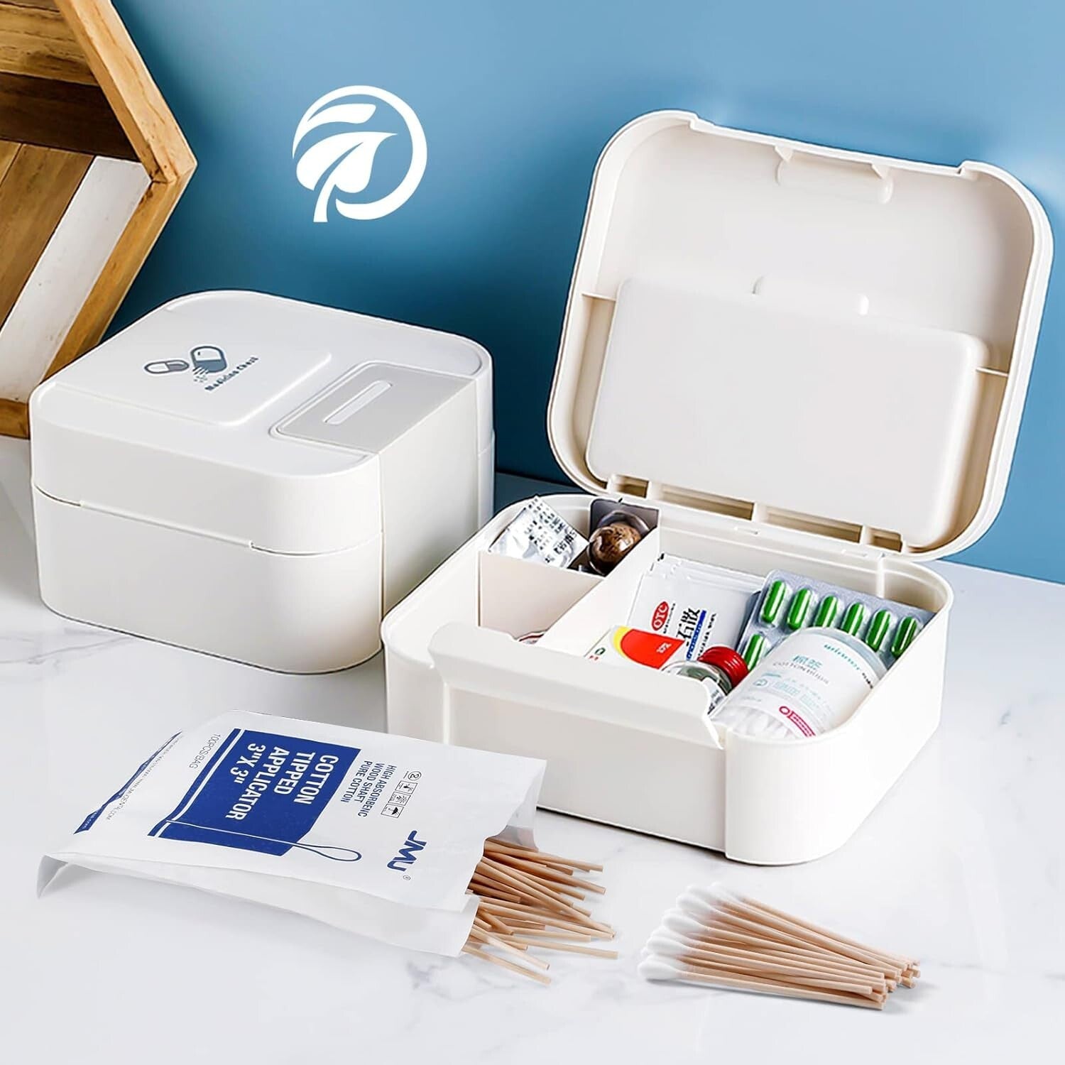 Durable 3-Inch Cotton Swabs - 10000 High-Quality Applicators for All Needs