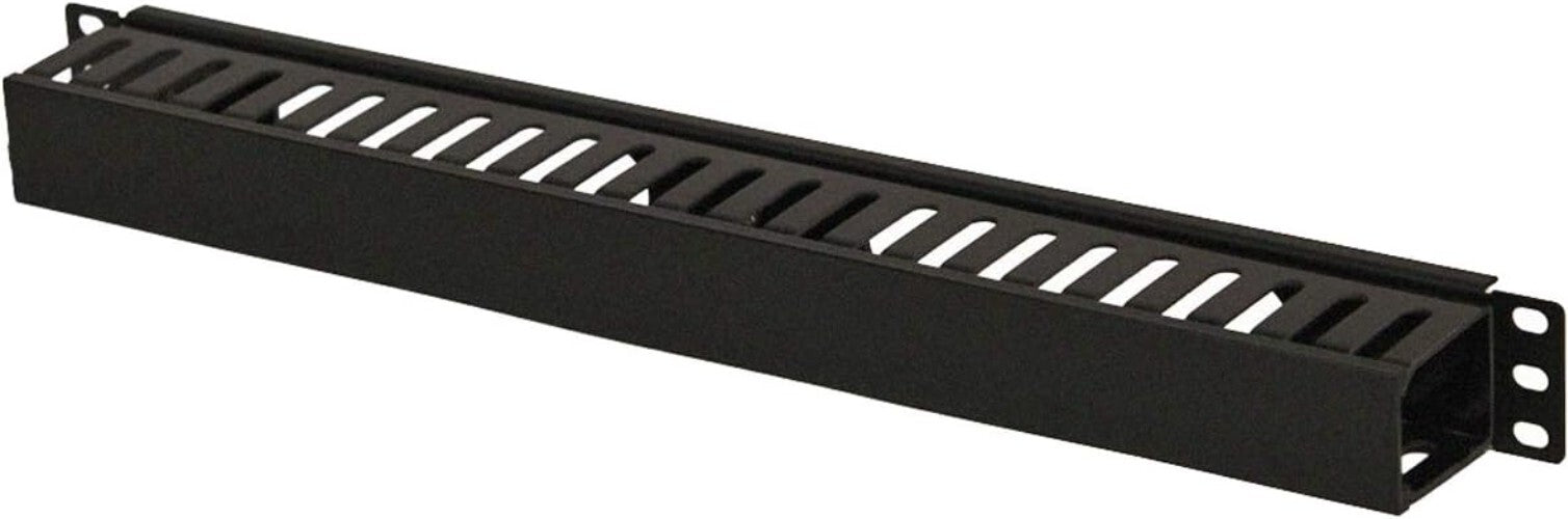 Durable 1U Horizontal Cable Duct for 19" Rack - Perfect for IT Professionals