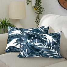 Load image into Gallery viewer, Elegant 12x20 in Waterproof Lumbar Pillows for Indoor and Outdoor Use - Set of 2