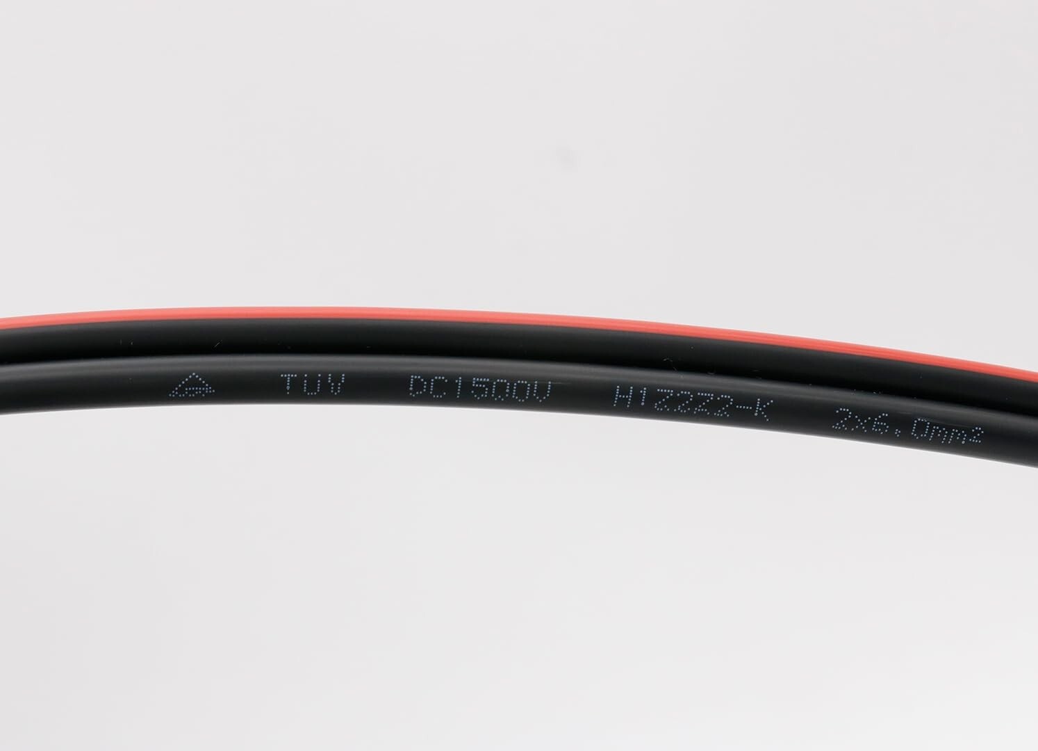 Versatile 10 AWG Solar Cable Pair - 164ft Tinned Copper Extension for Panels