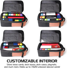Load image into Gallery viewer, High-Grade TCG Backpack for Deck Boxes &amp; Sleeved Cards - 7,600 Capacity