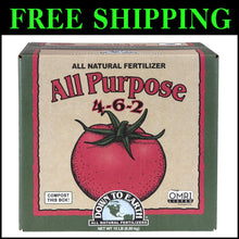 Load image into Gallery viewer, Organic All Purpose Fertilizer 4-6-2 Mix for Tomato &amp; Vegetable Plants - 15 lb