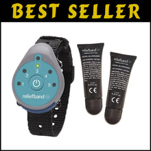 Load image into Gallery viewer, Classic Motion Sickness Relief Wristband - Adjustable &amp; Includes Extra Gel Tube