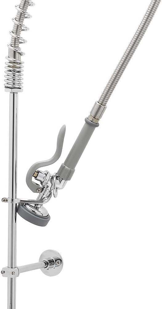 Water-Efficient Chrome Commercial Kitchen Spray Valve - 1.15 GPM Performance