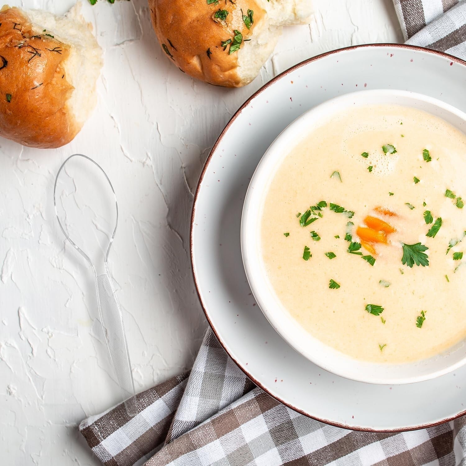 1000 Count Disposable Heavyweight Plastic Tea Spoons - Perfect for Gatherings