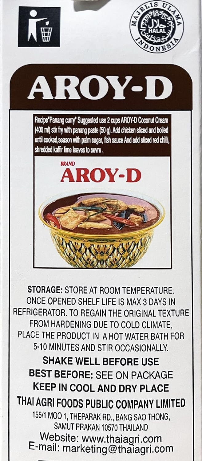 Versatile 33.8 Fl Oz Coconut Cream 6-Pack for Rich Culinary Creations