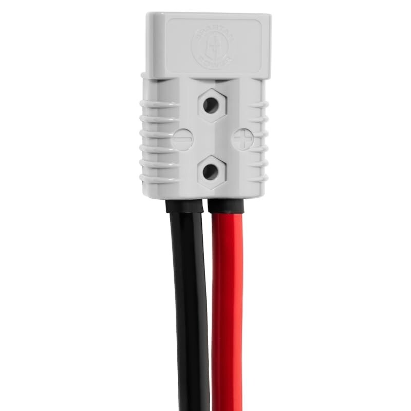 American-Made 2ft Heavy-Duty Battery Cable with Quick Disconnect System