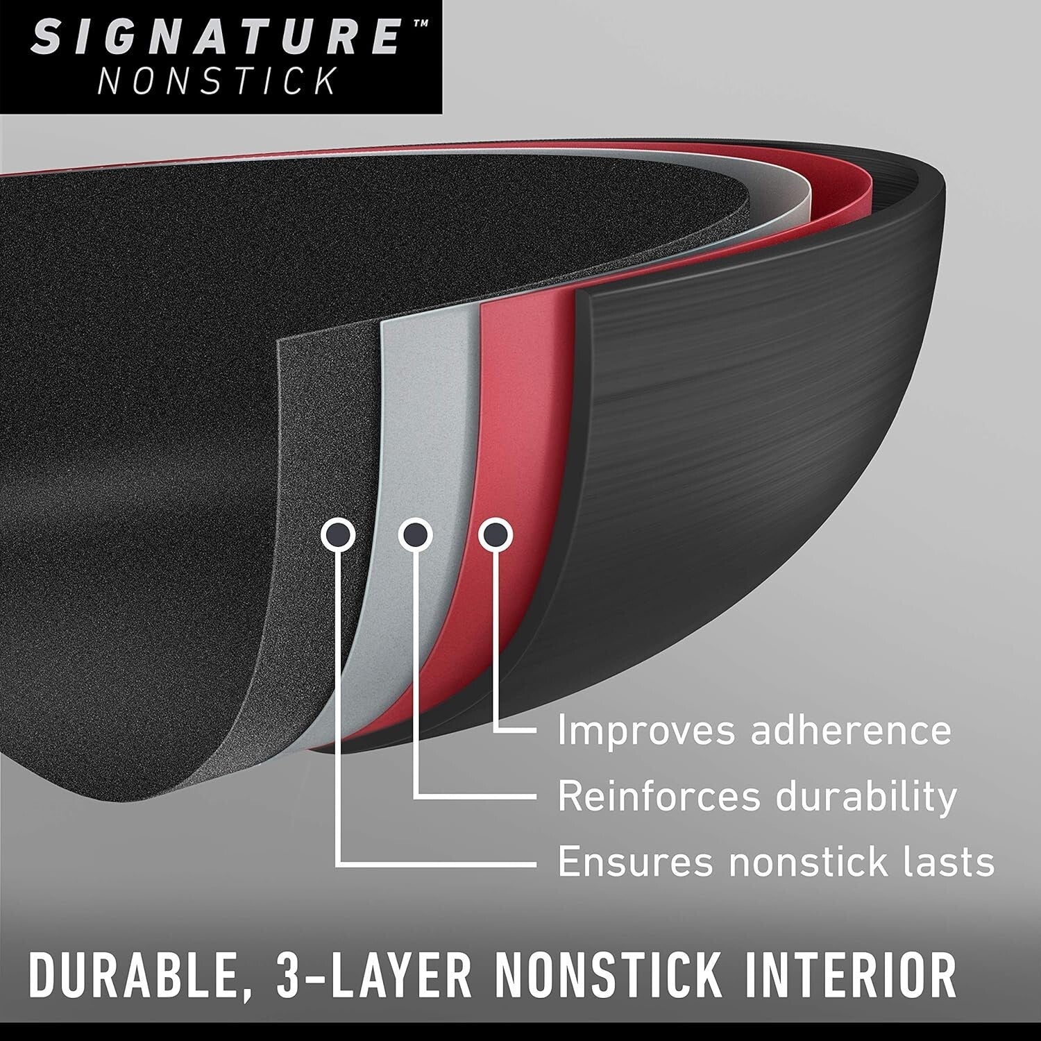 Elegant Hard-Anodized 12-Inch Nonstick Wok with Cool Stainless Steel Handle