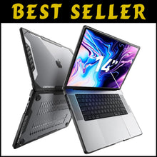 Load image into Gallery viewer, Protective Black Hard Shell for MacBook Pro 14" (2024-2021) - Rugged and Stylish