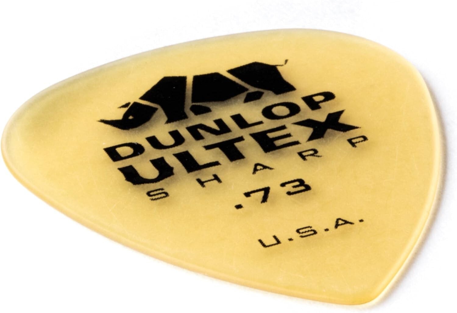 Dunlop Ultex Sharp Picks .73MM - 72-Pack, Lightweight, Durable for All Musicians