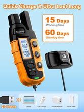 Load image into Gallery viewer, Dual Channel Training Collar with 3300 ft Range - Waterproof &amp; Adjustable Modes
