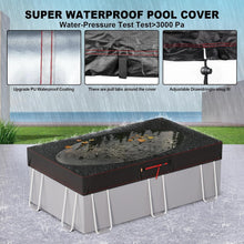 Load image into Gallery viewer, Premium Quality 9x18Ft Rectangular Pool Cover - Tear Resistant &amp; Dustproof