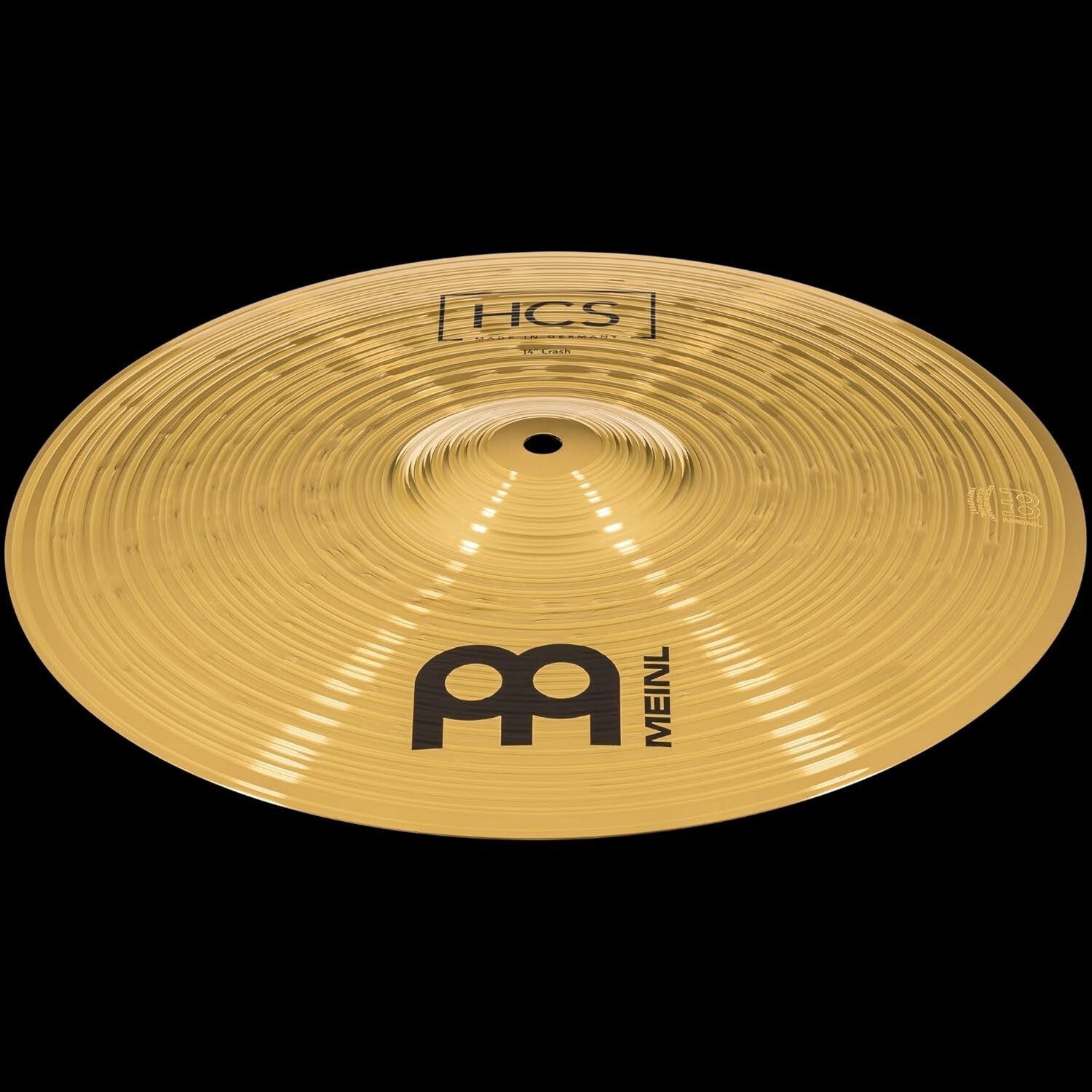 Meinl HCS Cymbal Set - 13" Hi-Hats, 14" Crash & 10" Splash, 5A Sticks Included