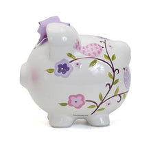 Load image into Gallery viewer, Colorful 1-Pound Paper Bird Ceramic Bank - A Safe Savings Solution for Girls