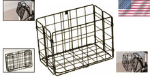 Load image into Gallery viewer, Durable Folding Rear Bicycle Basket - Lightweight Steel &amp; Compact Design