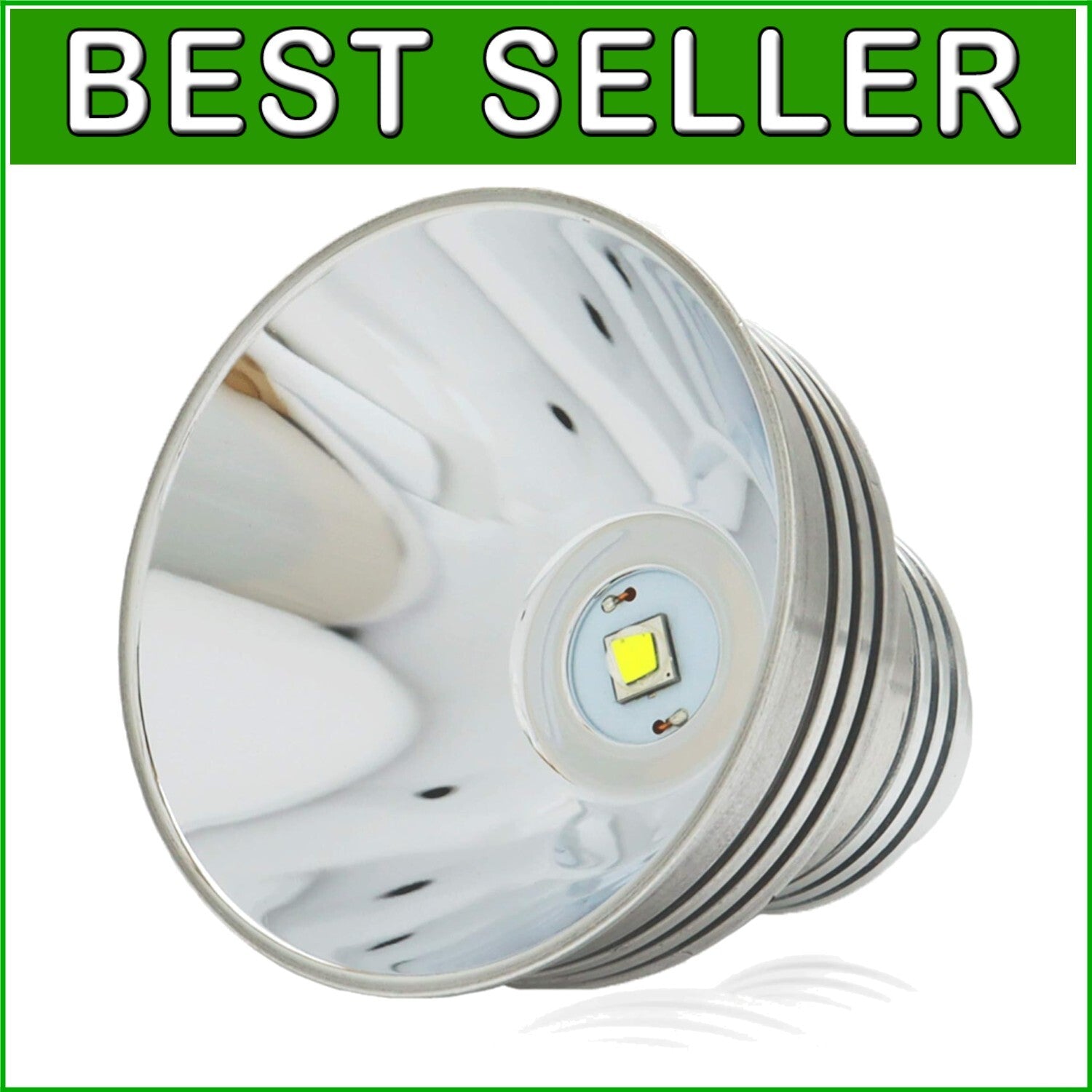 800 Lumen LED Replacement Bulb for MagCharger Flashlight - Rechargeable Upgrade