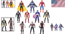 Load image into Gallery viewer, Vibrant Super Hero Collectible Figures: Set of 10 Action Figures, 6.7-Inch