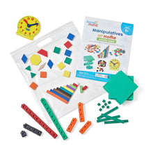 Load image into Gallery viewer, STEM-Ready Math Manipulatives Kit for Grades K-2 - 292 Pieces for Home Learning
