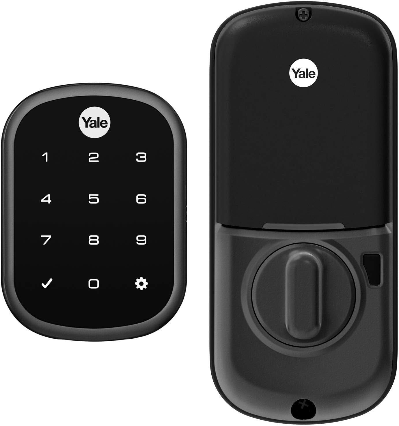 Slim Stainless Steel Smart Lock - Assure SL Keyless Entry with Wi-Fi Touchscreen
