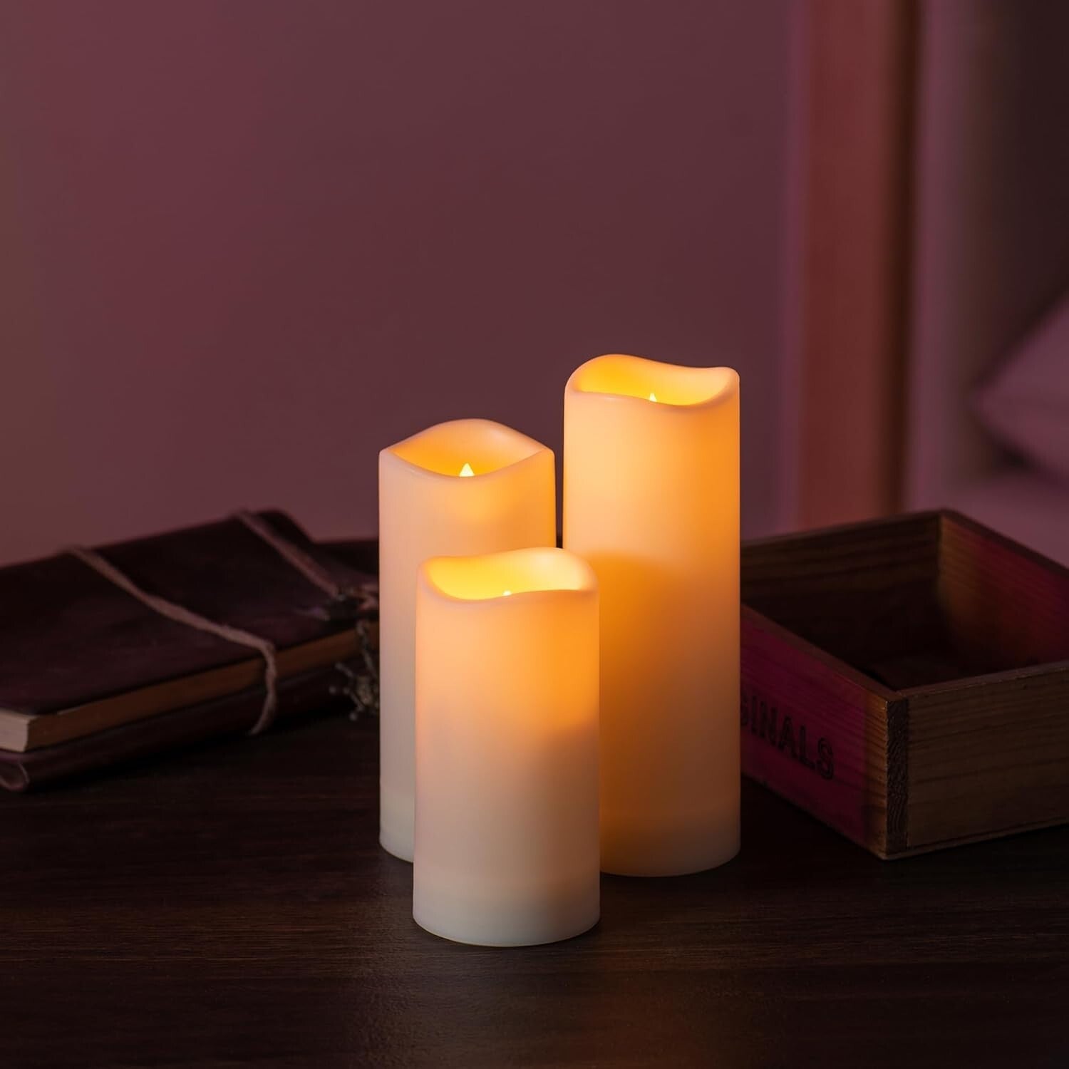 Elegant 120-Pack Flameless Candles - Remote Control & Timer for Safe Ambiance