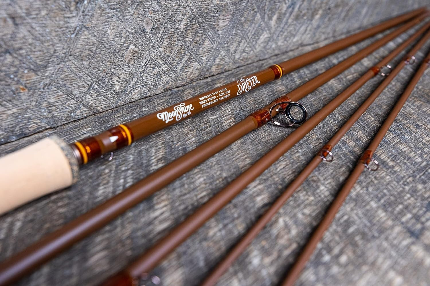 Moderate-Fast Action Fly Fishing Rod, 9ft with Extra Tip & Stylish Carrying Case