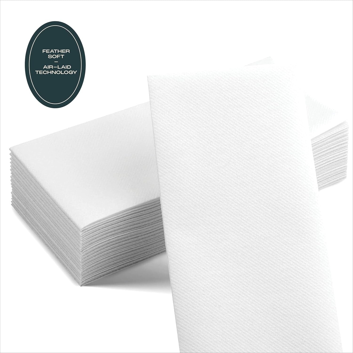 Premium Quality Soft Linen-Like Disposable Napkins - Multi-Purpose Guest Towels