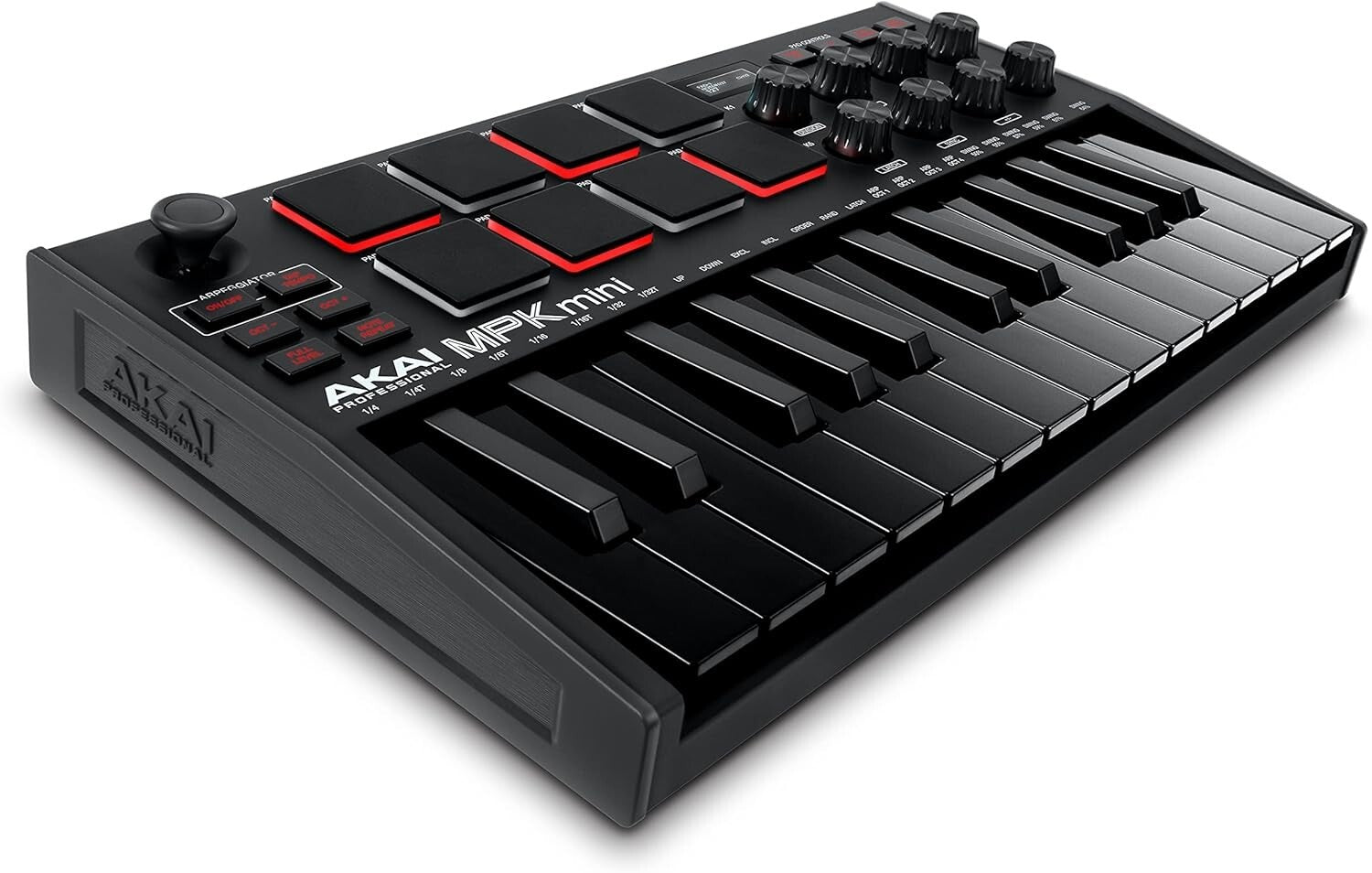 MPK Mini MK3 USB MIDI Controller - 25 Velocity-Sensitive Keys with NKS Support