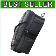 Load image into Gallery viewer, Sturdy 42-Inch Rolling Duffle Bag with Inline Wheels - Perfect for Storage