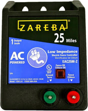 Load image into Gallery viewer, Weather-Resistant Electric Fence Charger - 25 Miles of Protection for Livestock