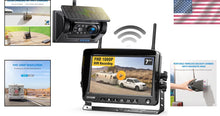 Load image into Gallery viewer, Rechargeable Wireless 1080P Rear View Camera System with Night Vision