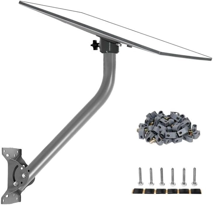 Elevated Gen3/V3 Starlink Mount Kit for Optimal Signal Reception - 22" Height