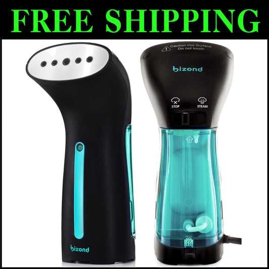 Portable Handheld Travel Steamer - No Spitting, Safe & Efficient Wrinkle Removal