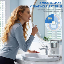 Load image into Gallery viewer, Sonic Electric Toothbrush with Water Flosser - 5 Modes &amp; Smart Timer for Health