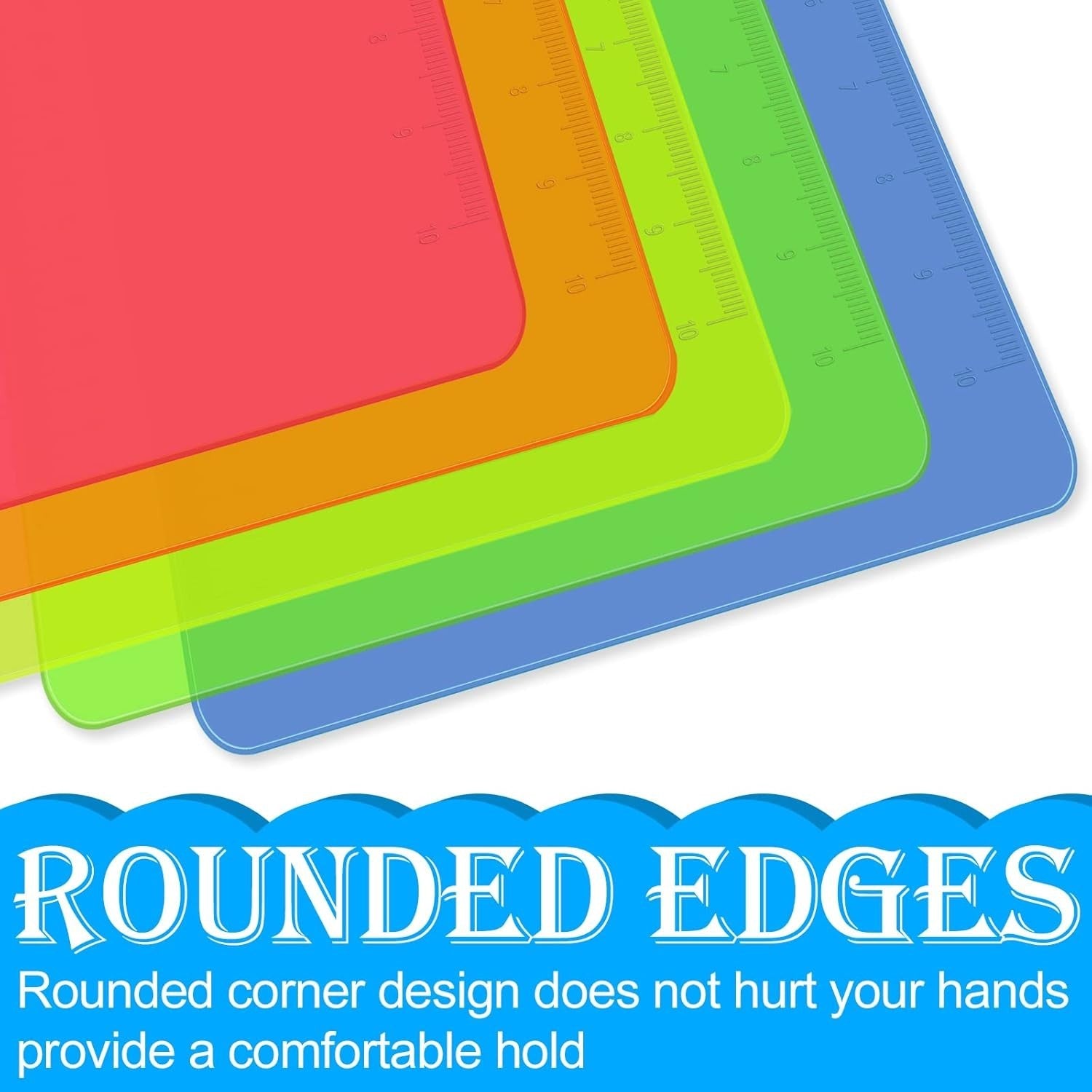 Smooth Surface Plastic Clipboards - 25 Pack, Low Profile Clips for Easy Use